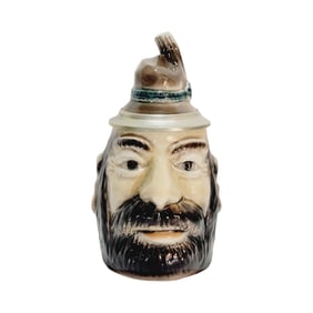 Paderborner Brauerei, German Character Stein, The Tyrolean
