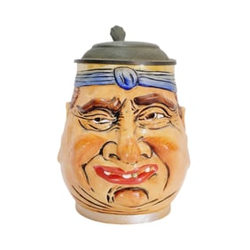 Eckhart & Engler #432, German Character Stein, The Ugly Man