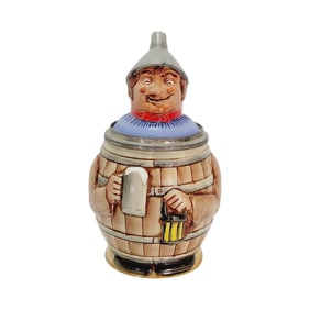 W. Goebel Stein, German Character Stein, Funnel Man