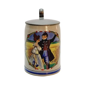 Marzi & Remy Stein, German Beer Stein, Courting Couple