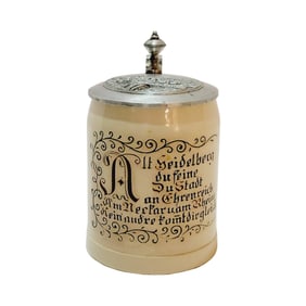 Merkelbach & Wick Stein, German Beer Stein, Child's Stein with Verse