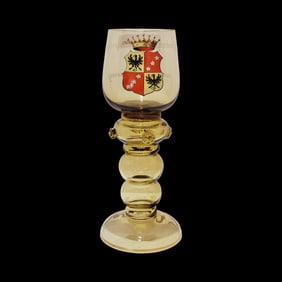 Bohemian Glass, German Roemer Glass, His Royal Highness Friedrich Leopold, Prince of Prussia and