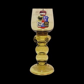 Bohemian Glass, German Roemer Glass,h. Prince of Hohenlohe - Oehingen s/l Friedr. Leopold Prince of