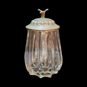 Glass Stein, German Beer Stein, Conical Stein
