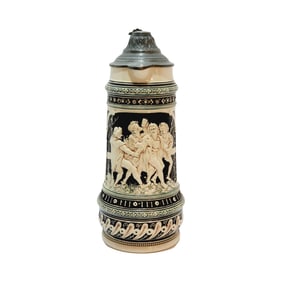 Simon Peter Gerz #341, German Beer Stein, Carousers
