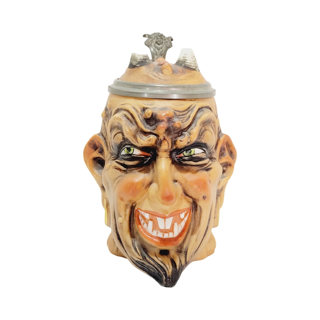 Ernst Bohne & Sohne #4708, German Character Stein, Mephisto (1 of 9)