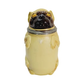 Mettlach #2018, German Character Stein, The Pug