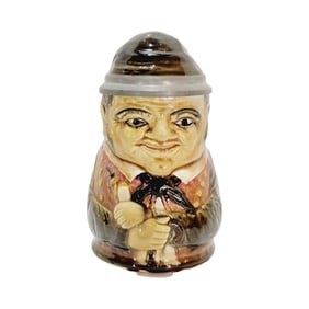 Gebruder Horn #1045, German Character Stein, Der Deutsche Michel