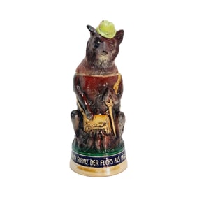 Matthias Girmscheid #827, German Character Stein, Hunter Fox