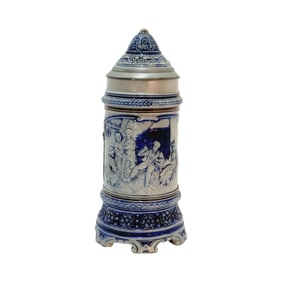 Simon Peter Gerz #1000, German Beer Stein, Tyroleans at Home
