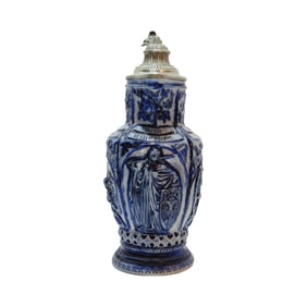 Simon Peter Gerz #137A, German Beer Stein, 3 Biblical Figures