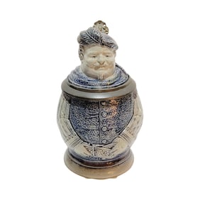 Merkelbach & Wick #258, German Character Stein, Falstaff