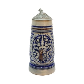 Simon Peter Gerz #647, German Beer Stein, Coat-of-Arms