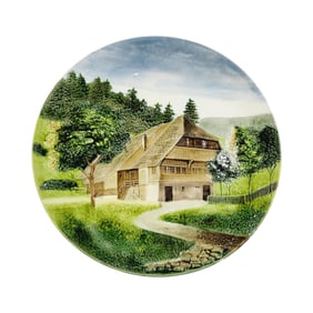 Zell Schwarzwald Baden #2216, German Plaque, German Country Home