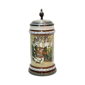 Villeroy & Boch Mettlach #2902, German Beer Stein, Rumpelstiltskin