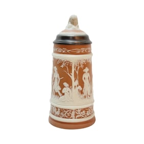 Villeroy & Boch Mettlach Stein, German Beer Stein, The Summer Stein