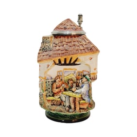 Ransbach-Baumbach in Westerwald, German Character Stein, The Brauhaus