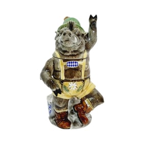 Stahl -PKT X207, German Character Stein, Max the Bavarian Boar