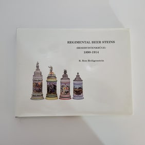 R. Ron Heiligenstein, German Regimental Stein Book, Regimental Beer Steins