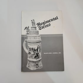 Major John L. Harrell, Ret., German Regimental Stein Book, Regimental Steins