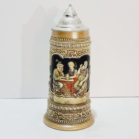 Ceramarte Budweiser CSL6, Brazilian Beer Stein, German Tavern Scene