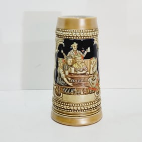Ceramarte Budweiser CS5, Brazilian Beer Stein, Pileque