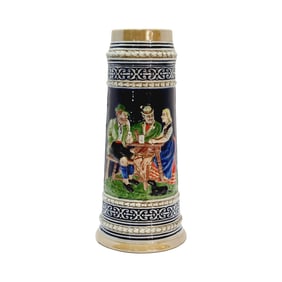 Ceramarte Budweiser CS6, Brazilian Beer Stein, Senior Grande