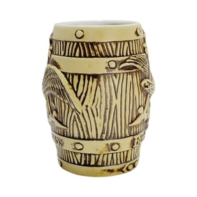 Ceramarte Budweiser CS26, Brazilian Beer Stein, A&Eagle Barrel
