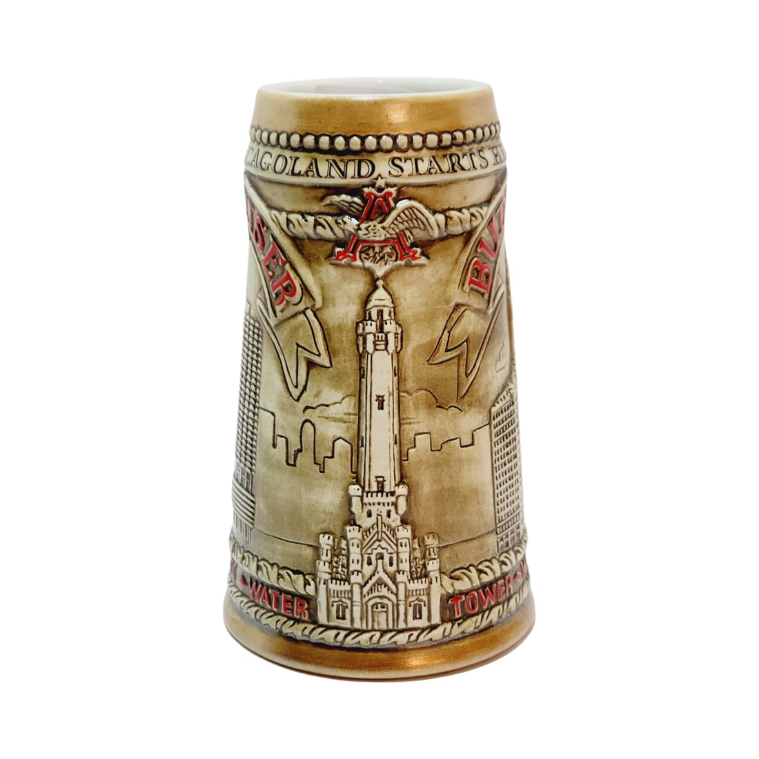 Ceramarte Budweiser CS51, Brazilian Beer Stein, Budweiser Chicagoland (1 of 13)
