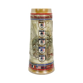 Ceramarte Budweiser CS55, Brazilian Beer Stein, Post Convention ? Olympic