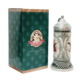 Ceramarte Budwieser CB26, Brazilian Beer Stein, 1890 & 1895-1898 2nd in a Series of 3