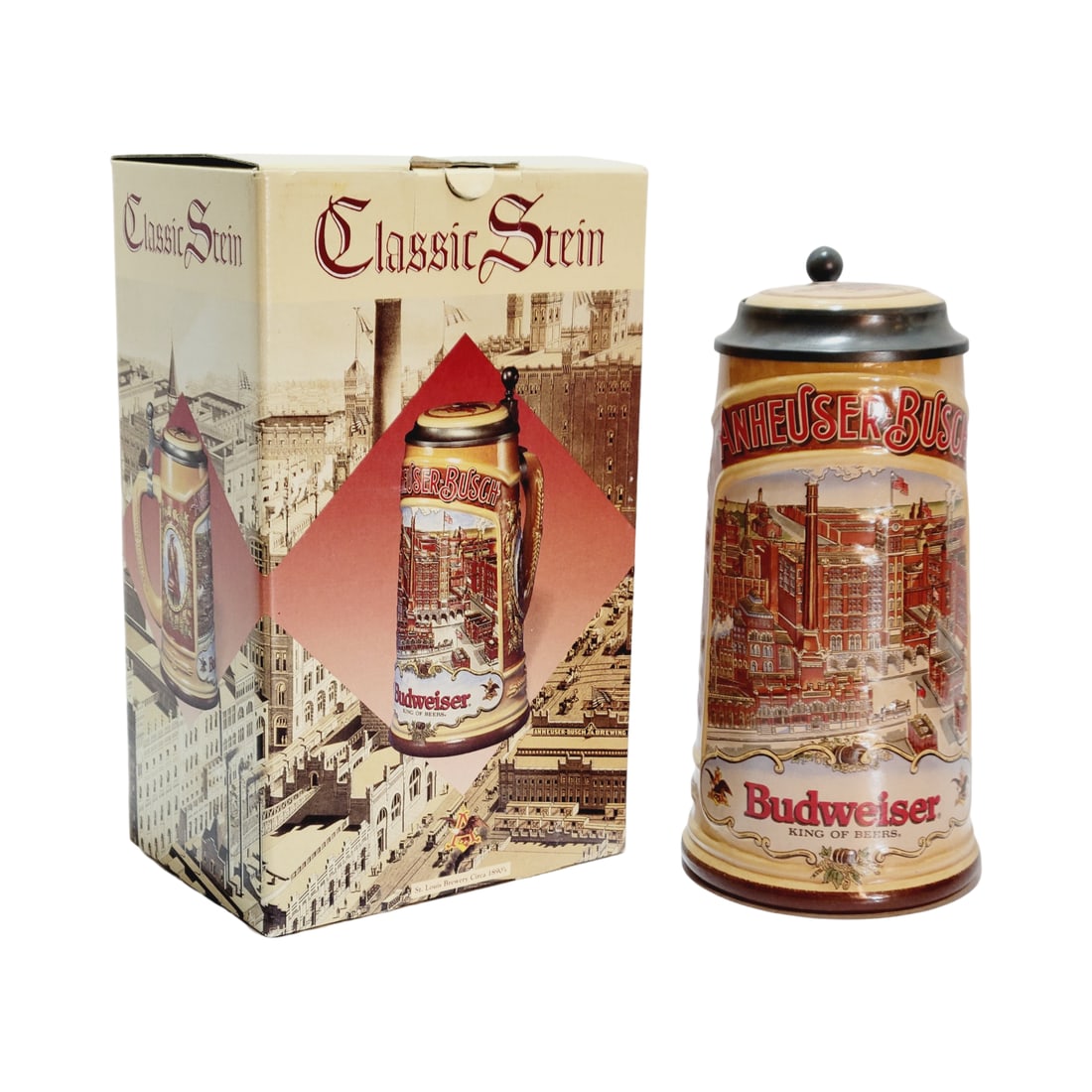 Simon Peter Gerz Budwieser CS93, German Beer Stein, Classic I (1 of 16)