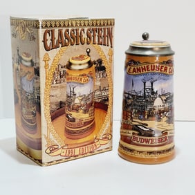 Simon Peter Gerz Budwieser CS130, German Beer Stein, Classic IV