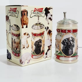 Ceramarte Budwieser CS379, Brazilian Beer Stein, Labrador