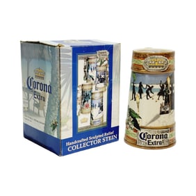 Brax Ltd. Corona Stein, Chinese Beer Stein, Tiki Hut