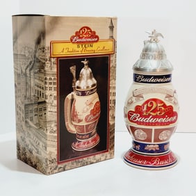 Ceramarte Budwieser CS496, Brazilian Beer Stein, A Tradition of Brewing Excellence 1876-2001