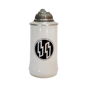 Allach Porcelain Stein, German Beer Stein, German SS Stein