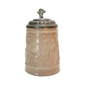 Stoneware Stein, German Beer Stein, Bier Halle