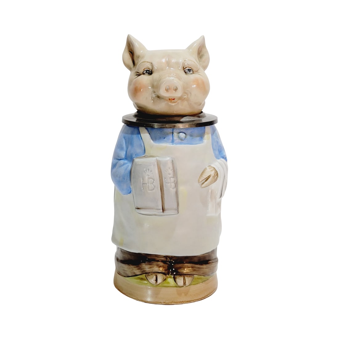 Willi Rittirsch Character Stein, German Beer Stein, Bartender Pig (1 of 9)