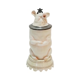 Schierholz & Sohn Character Stein, German Beer Stein, The Singing Pig