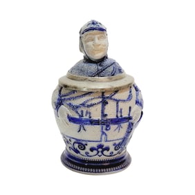 Reinhold Hanke Stein #XIV, German Beer Stein, Fireman