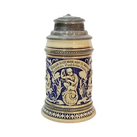 Marzi & Remy Stein #420, German Beer Stein, Monkeys