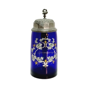 Glass Stein, German Beer Stein, Presentation Stein