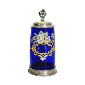 Glass Stein, German Beer Stein, Presentation Stein