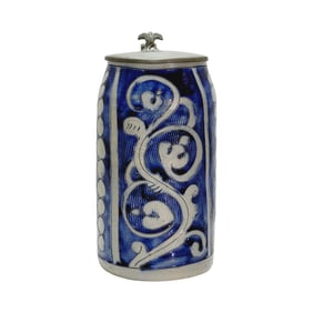 Stoneware Stein, German Beer Stein, Early Stoneware Stein