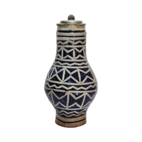 Stoneware Stein, German Beer Stein, Early Stoneware Beer Jug