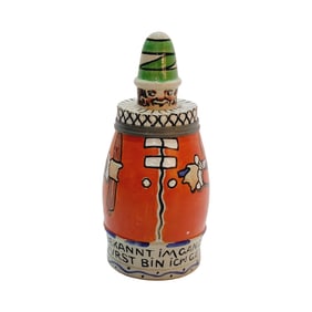 Merkelbach & Wick Stein, German Character Beer Stein, Hanswurst design by Franz Ringer