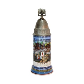 Regimental Stein, German Regimental Beer Stein, 5. Battr. Feld. Art Rgt. V. Scharnhorst 1. Hannou.