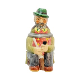 Reinhold Merkelbach Character Stein, German Beer Stein, Hunter