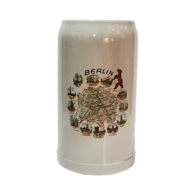 Wick-Werke Stein, German Beer Stein, Berlin Souvenir